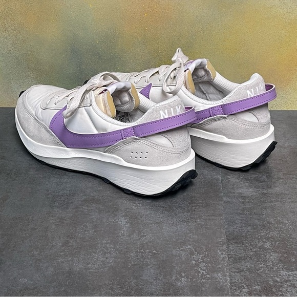 Nike Waffle Debut Women's Sail White/Lilac Retro Style Sneakers Sz 10 - Picture 9 of 16